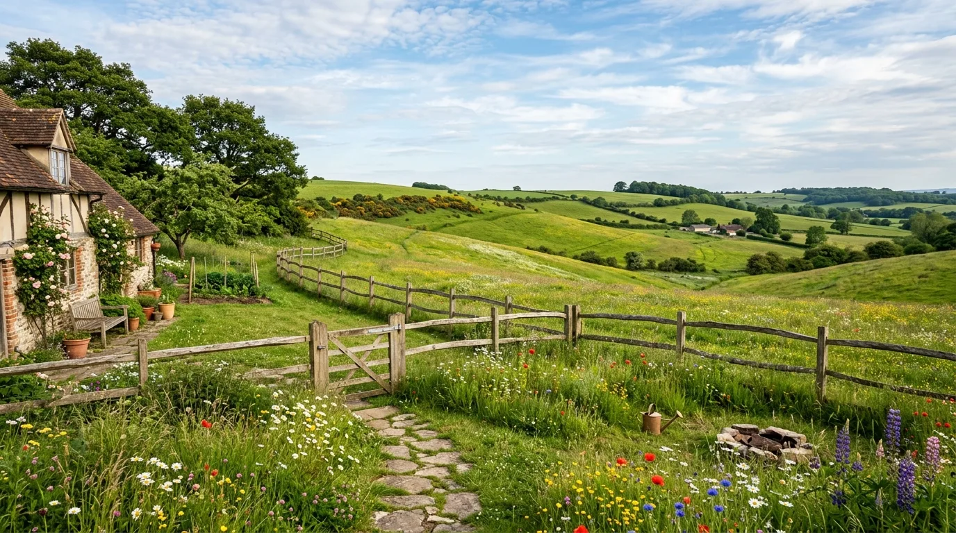 8 Country Landscaping Ideas for a Rustic Feel